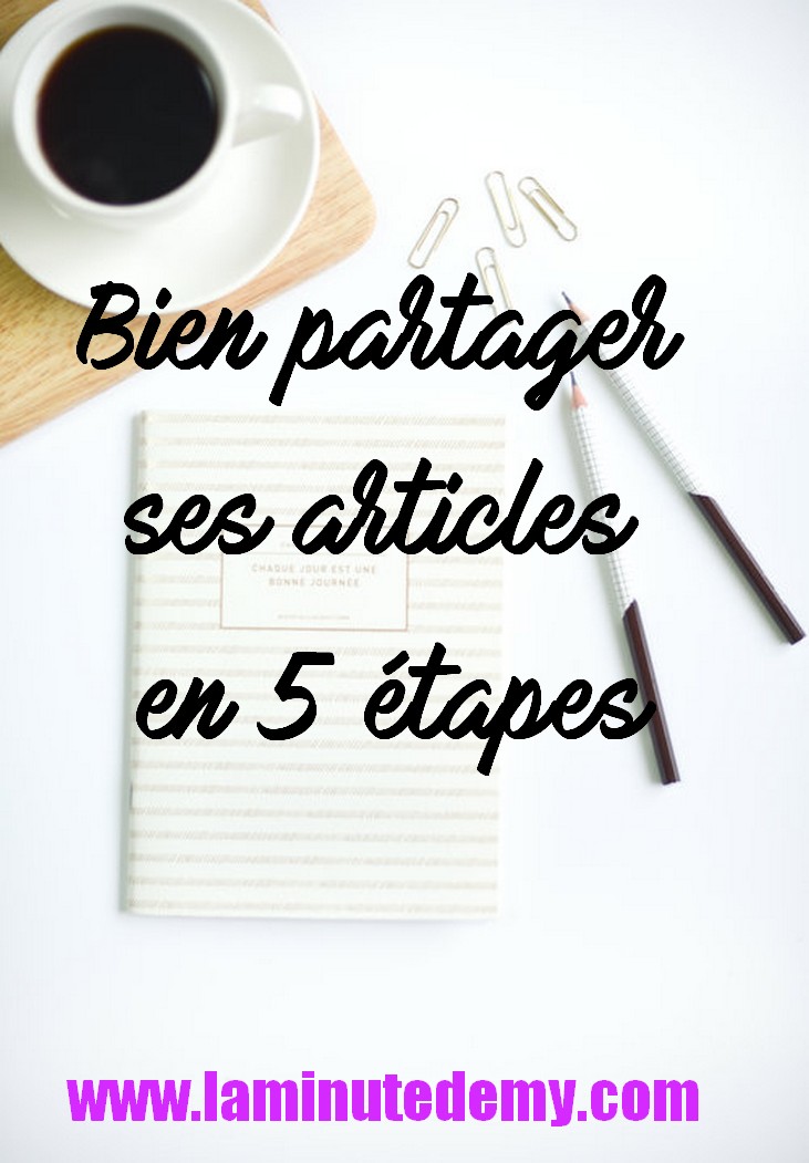 partager ses articles blog