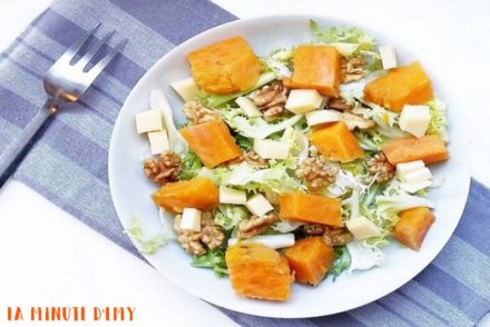 salade d'automne à la patate douce