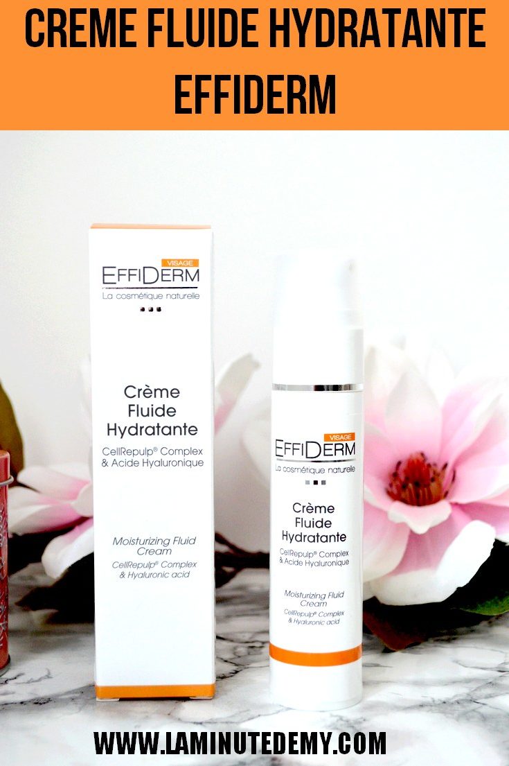 crème fluide hydratante pour visage EFFIDERM