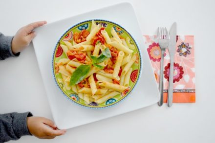 penne sans gluten à la trapani