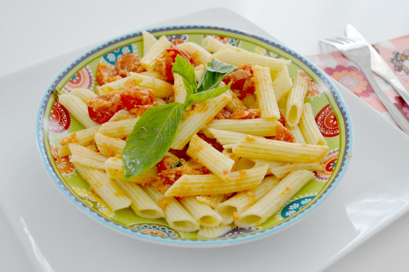 penne sans gluten à la trapani