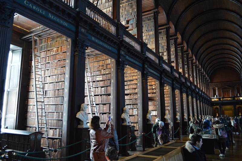 Visite de Trinity College à Dublin