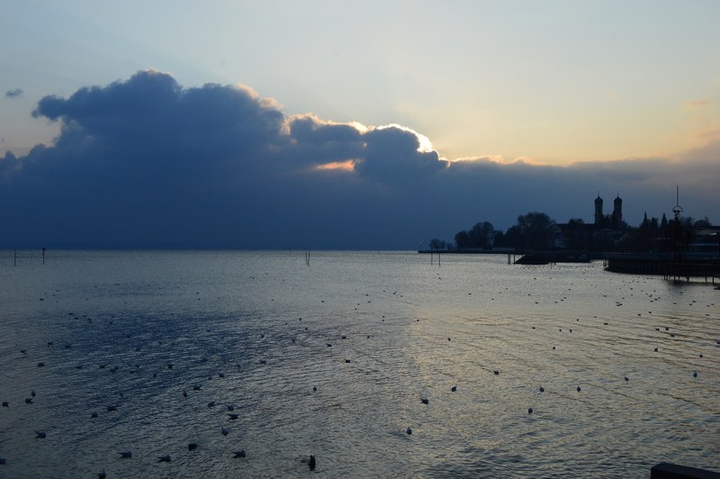 Sur la rive allemande du lac de Constance