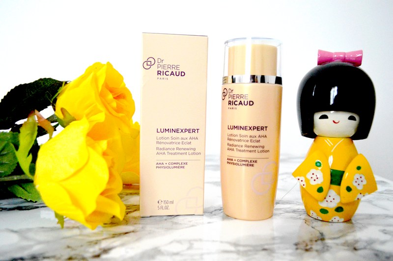 Mon avis sur la lotion soin aux AHA LUMINEXPERT Dr Pierre Ricaud