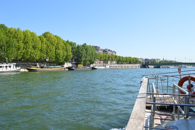 Paris vue depuis la Seine