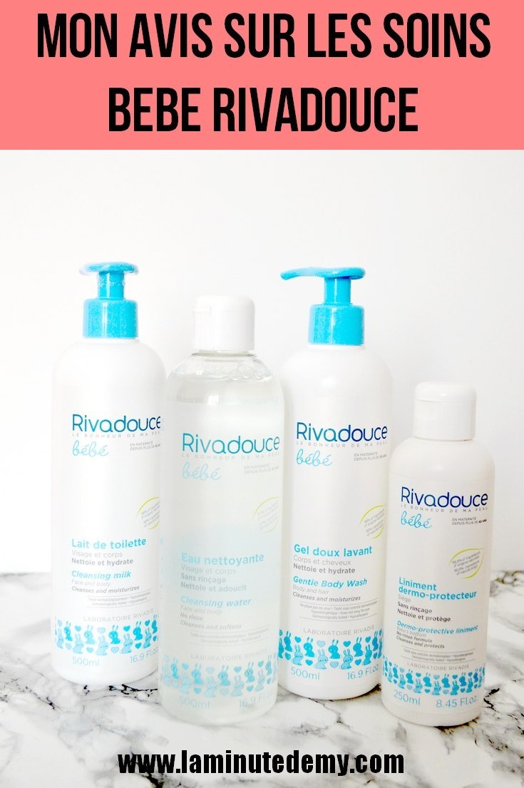 Mon test des produits Rivadouce pour bébé