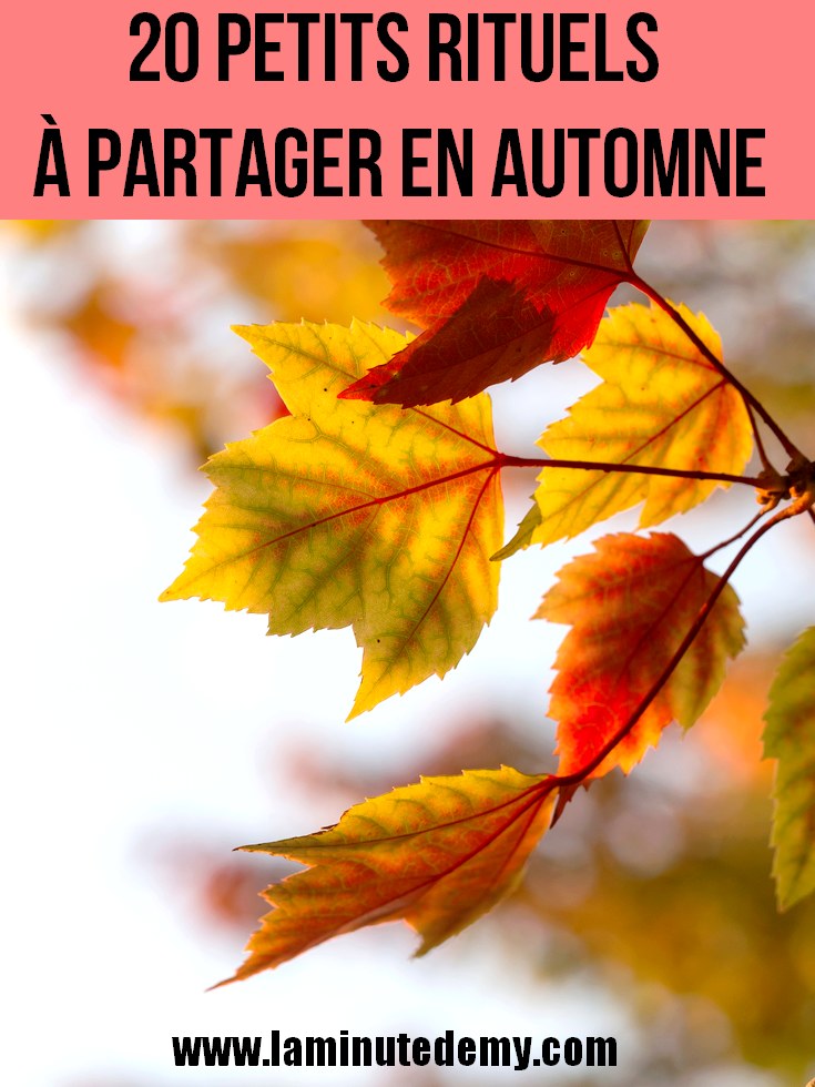 20 petits rituels à partager en automne