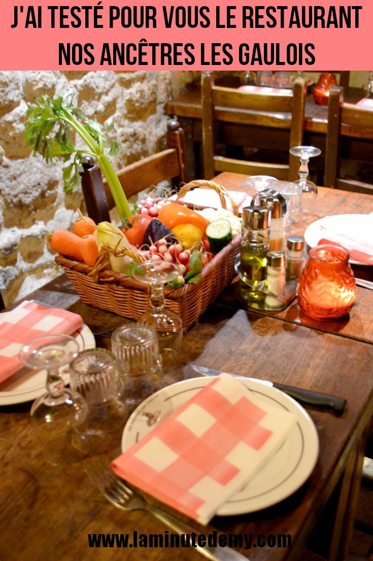 A la découverte du restaurant Nos Ancêtres les Gaulois