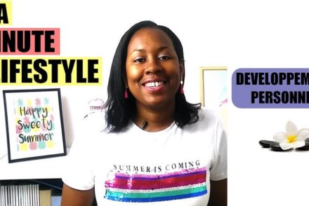 Ma chaine Youtube "La Minute Lifestyle" dédiée au développement personnel