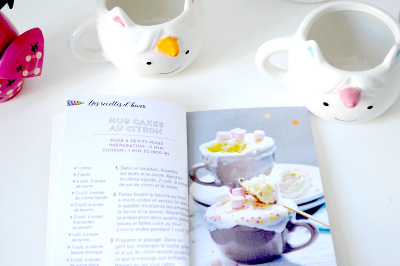Mug cakes - Licorne et gourmande ! - La Minute d'Emy Blog Lifestyle