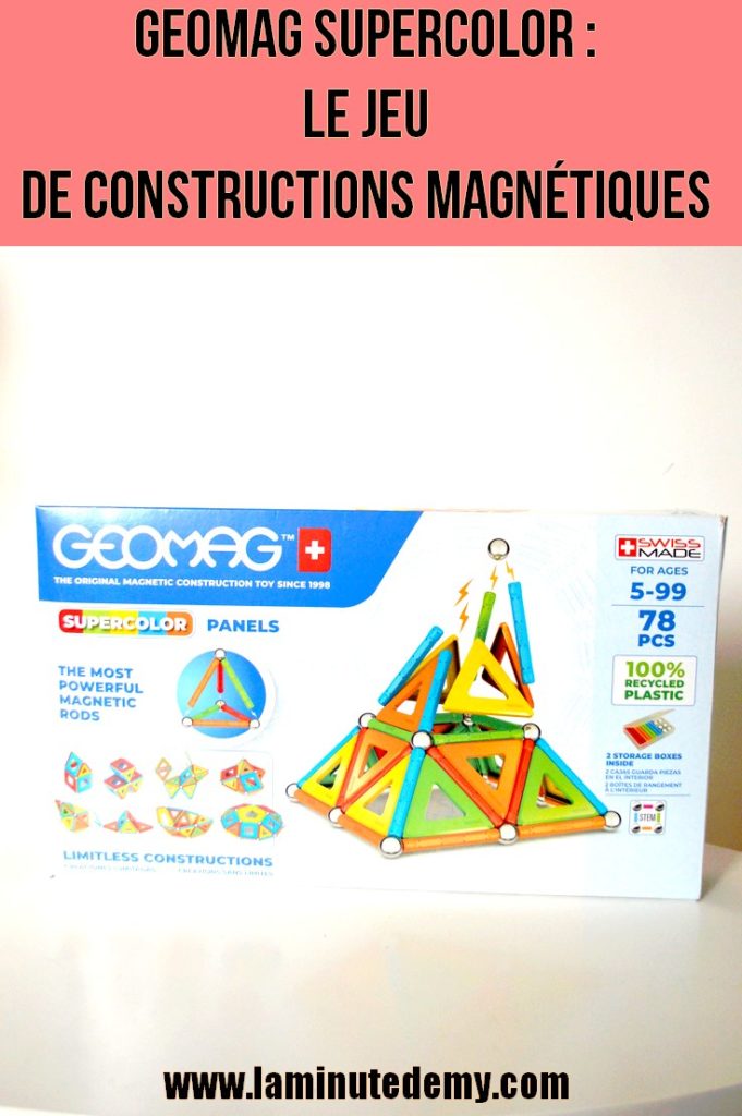 Geomag Supercolor 42 Pieces Geomag | King Jouet France - Constructions magnétiques, billes
