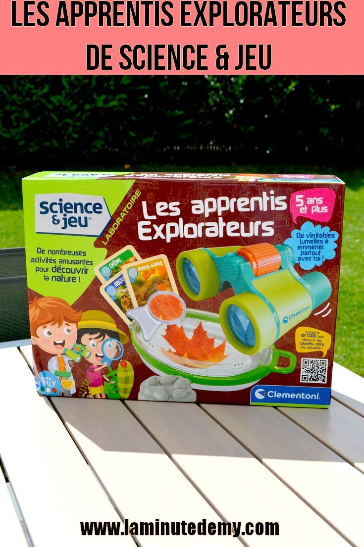 Clementoni - Jeu scientifique - Les apprentis explorateurs